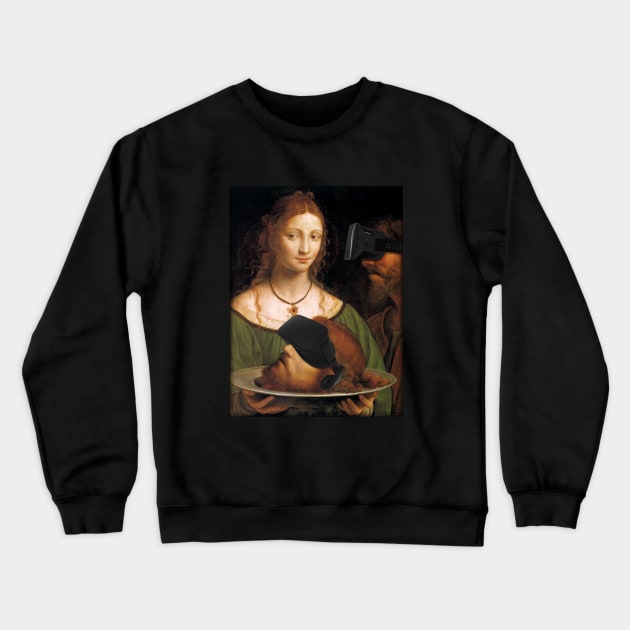 John the Baptist VR Crewneck Sweatshirt by phneep